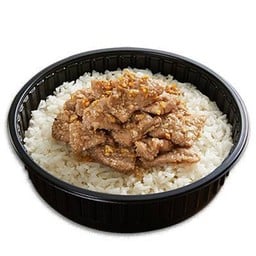 ข้าวหมูทอดกะเทียมพริกไทย