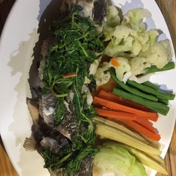 ปลาช่อนนึ่งแจ่ว