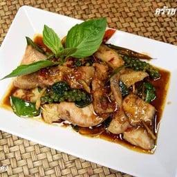 ปลาคังผัดฉ่า