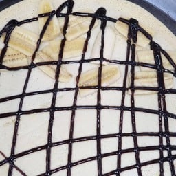 เครป กล้วยหอม + ช็อคโกแลต