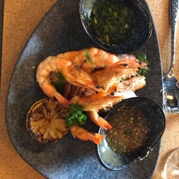 Grilled Black Tiger Prawns Pan fried or Grill