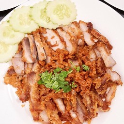 หมูทอดผสม