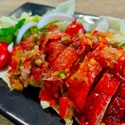 สลัดยำเป็ดย่างแซ่บ