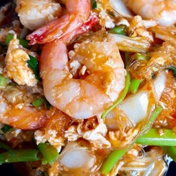 สุกี้กุ้งแห้ง