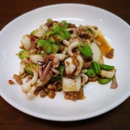 สะตอผัด หมึกหมูสับ ผัดกะปิ