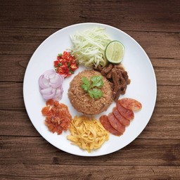 ข้าวคลุกกะปิ +ซุป