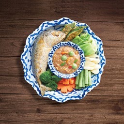 น้ำพริกกะปิ+ปลาทู (ชุดเล็ก)