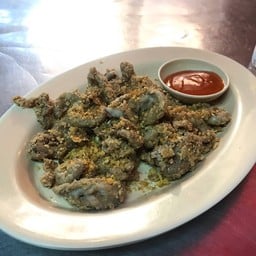 ไส้อ่อนทอดกระเทียม