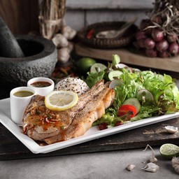 สเต็กหมูคุโรบูตะอ่าวไทย