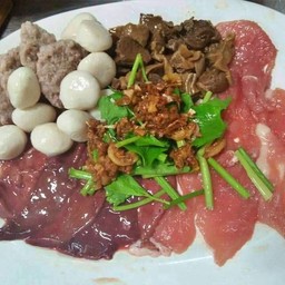ชุดหม้อไฟหมู ชุดเล็ก
