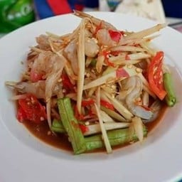 ตำกุ้งสด