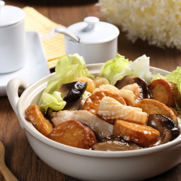 เต้าหู้ทรงเครื่องน้ำแดงหม้อดิน