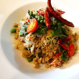 หมี่ขี้เมาหมูสับ