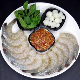 กุ้งแก้วแช่น้ำปลา