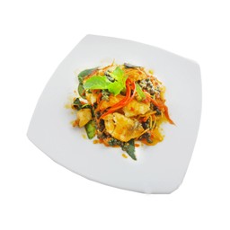 ปลากระพงผัดฉ่า