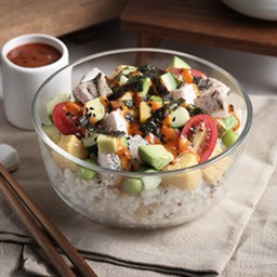 ข้าวหน้าอกไก่ไวกิ้ง