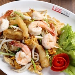 กระเพราะปลาผัดแห้งกุ้งสด