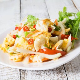 ยำไข่ดาว