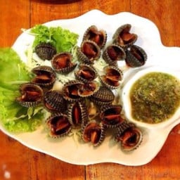 หอยแครงลวก