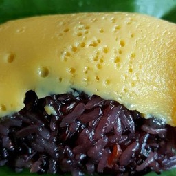 ข้าวเหนียวดำหน้าสังขยา