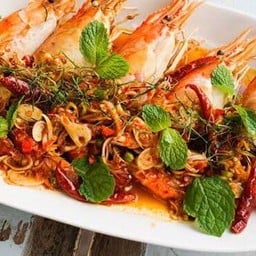 กุ้งพล่า