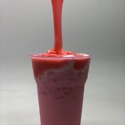 สตอเบอรี่นมเหนียวนมสด