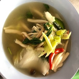 อ่อมเห็ด+ผัก