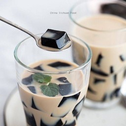 เฉาก๊วยโบราณนมสด