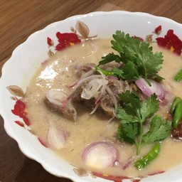 หมูเค็มต้มกะทิ