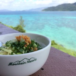 กินข้าต้ม ชมวิว แหม อร่อยทั้งปากและตา