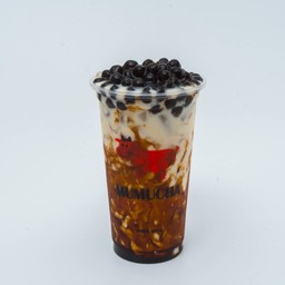 ชานมบราวชูก้าไข่มุก(เย็น)