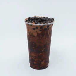 ชานมโกโก้บราวชูก้าไข่มุก(เย็น)