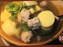 แกงจืดเต้าหู้หมูสับ