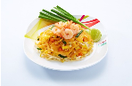ผัดไทยเส้นจันทร์กุ้งสด (ร้านผัดไท หอยทอด ประตูน้ำ)