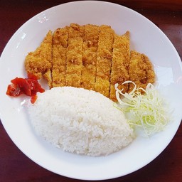 ข้าวหมูทอดทงคัตสึ