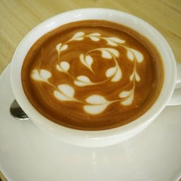 ลาเต้ร้อน