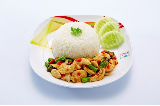 ข้าวกะเพราไก่, หมูสับ, หมูชิ้นราดข้าว (ร้านครัวศรีสยามอาหารตามสั่ง)