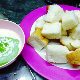 ขนมปังสังขยาใบเตย ชุดเล็ก