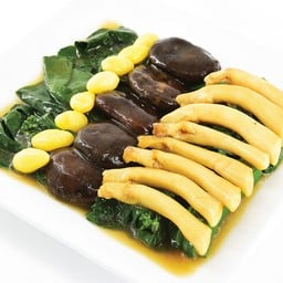 หน่อไม้ทะเลเจี๋ยนเห็ดหอม