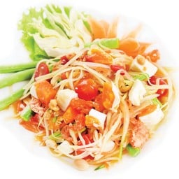 ส้มตำไทย I ไข่เค็ม I ทะเล