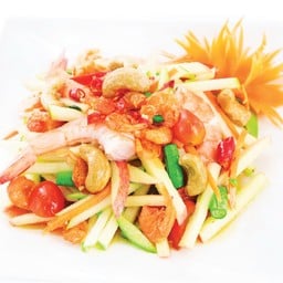 ยำแอปเปิ้ลกุ้งสด