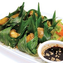 ไก่ห่อใบเตย