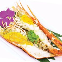 กุ้งแม่น้ำไซส์ใหญ่เผา ไซส์ 2 ตัว / กก.