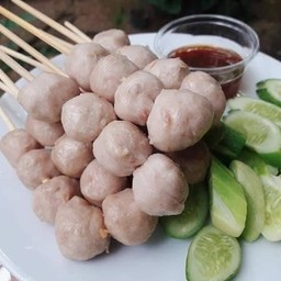 ลูกชิ้นปิ้ง ชุดมี 5 ไม้