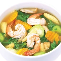 แกงเลียงกุ้งสด