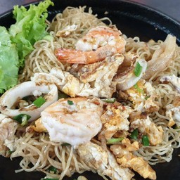 บะหมี่ผัดฮ่องกงทะล