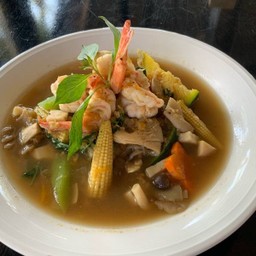 แกงเลียงกุ้งสด