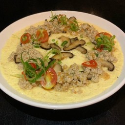 ซุปไข่ตุ๋นเห็ดหอม