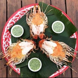 กุ้งแม่น้ำเผา 3 ตัวโล