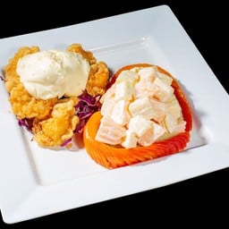 สลัดกุ้งกรอบ (ใหญ่)